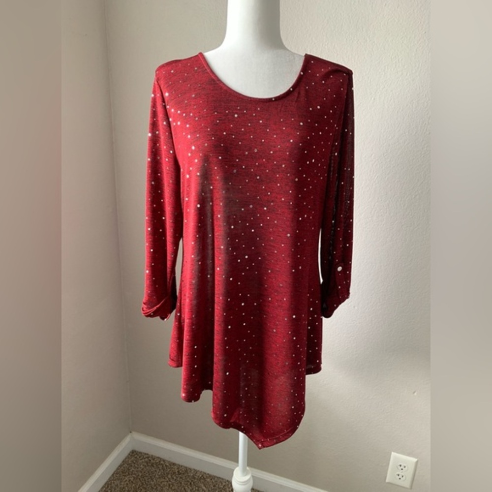 Cocomo Red Knit Top